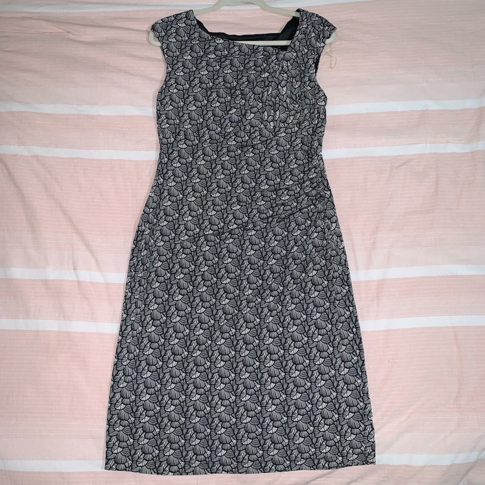Black and white dress barn dress